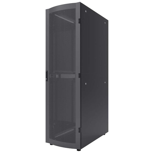 19" Server Cabinet, 42U, 1200 (D) x 600 (W) x 2028 (H) mm, Black Image 1