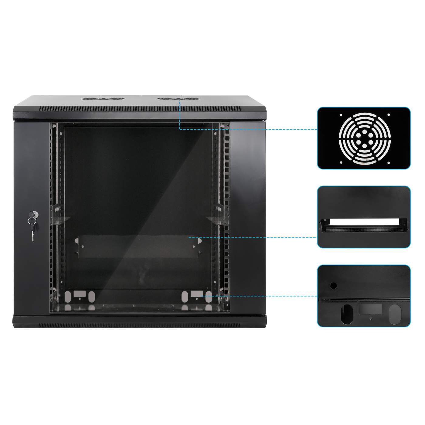 19" Wallmount Cabinet Image 6