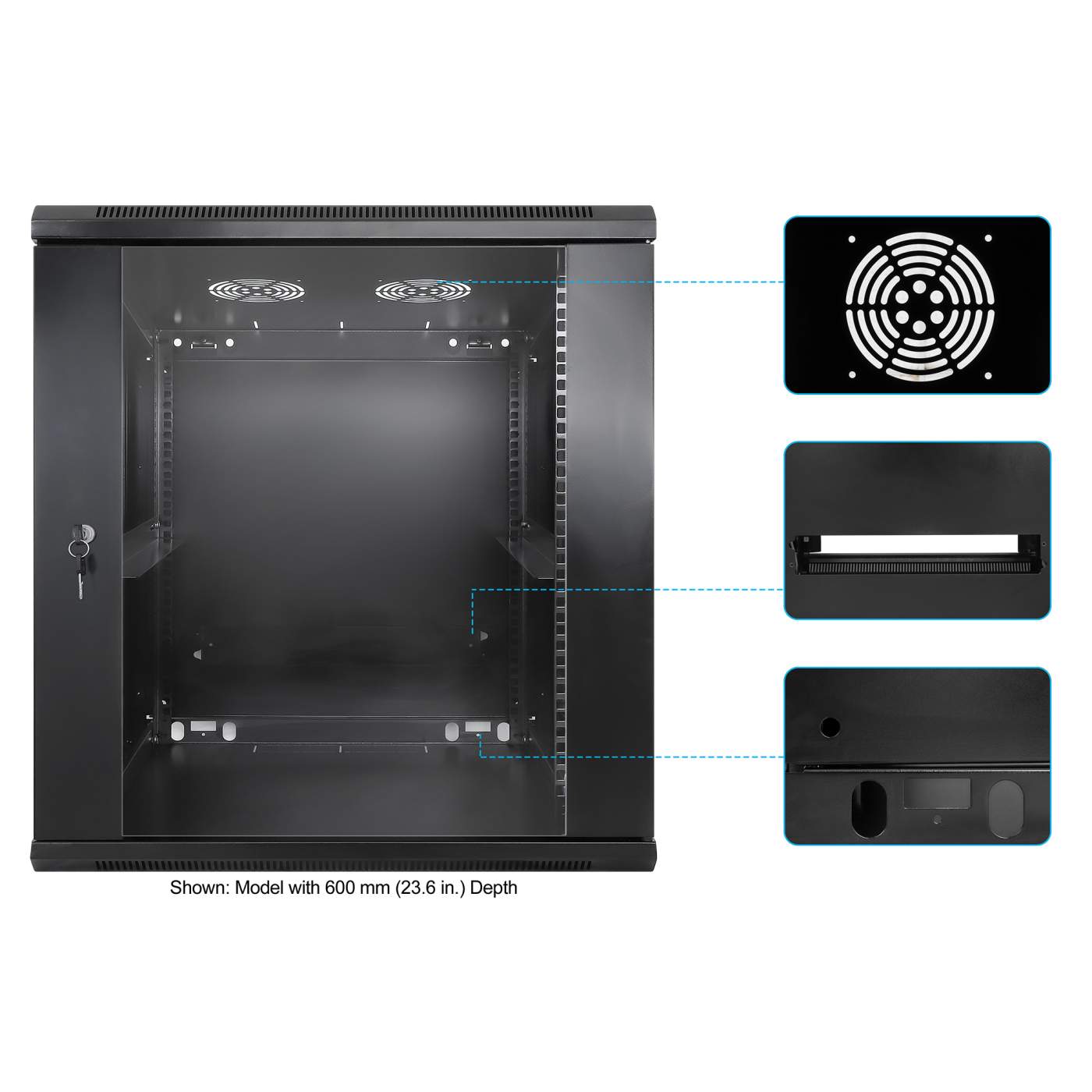19" Wallmount Cabinet Image 6