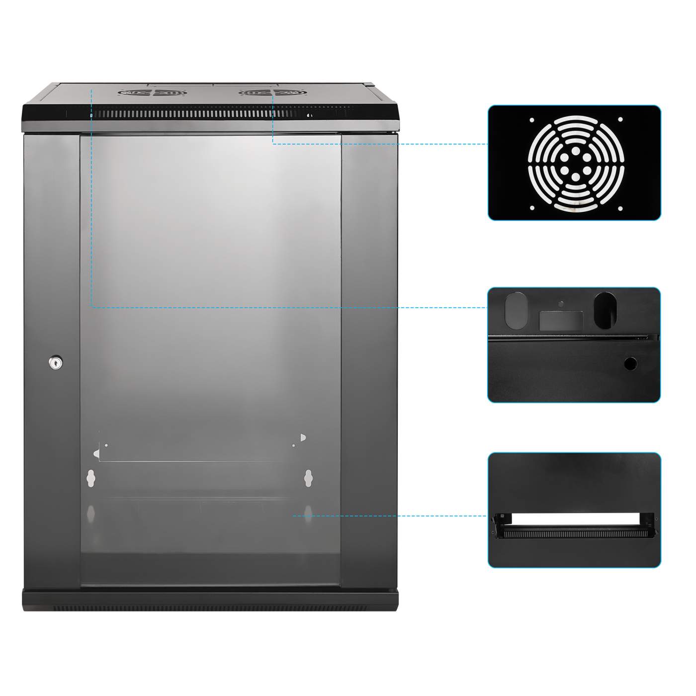 19" Wallmount Cabinet Image 6