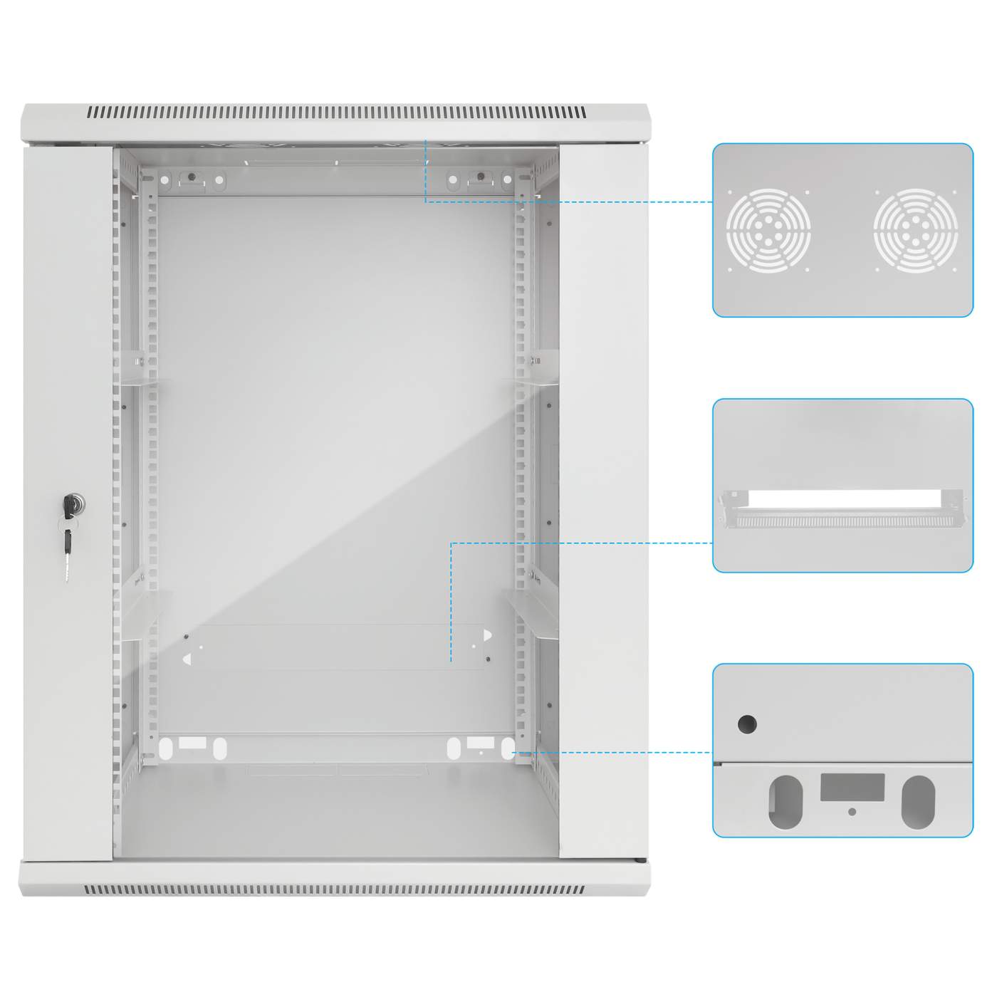 19" Wallmount Cabinet Image 8