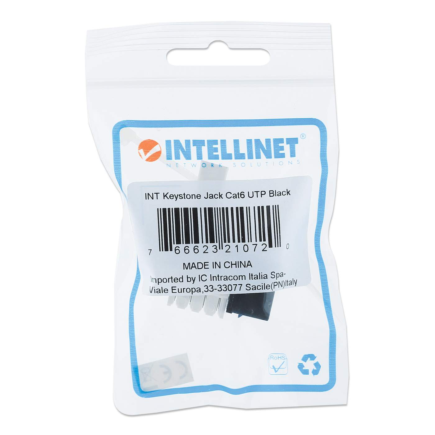 Cat6 Keystone Jack Packaging Image 2