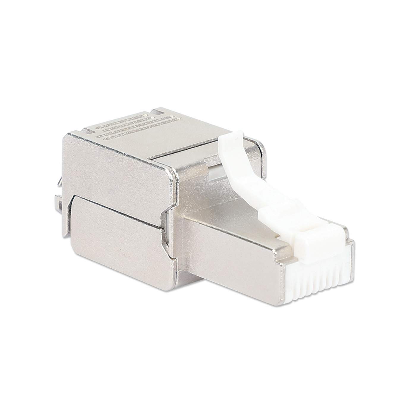 Cat6a 10G Shielded Toolless RJ45 Modular Field Termination Plug Image 2