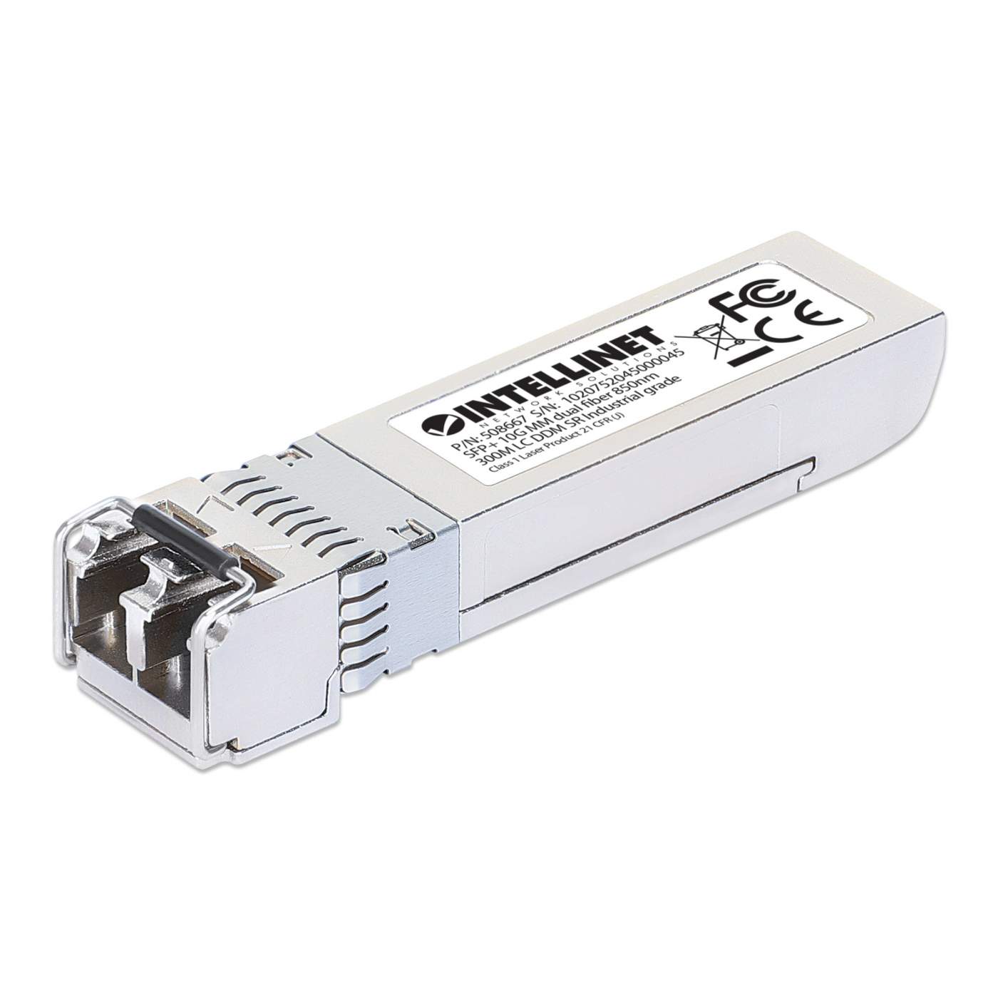 Industrial 10 Gigabit Fiber SFP+ Optical Transceiver Module Image 1