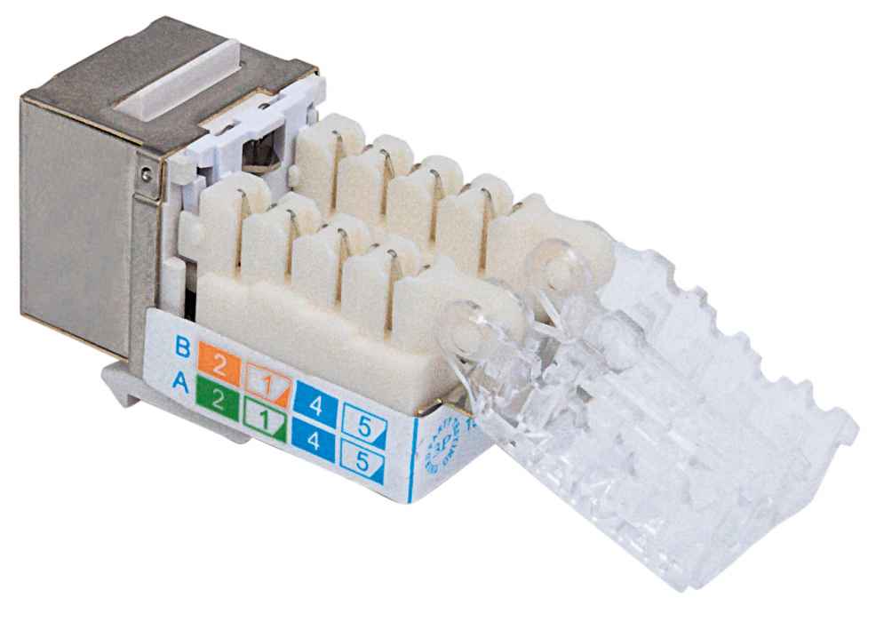 Locking Cat6 Keystone Jack Image 4