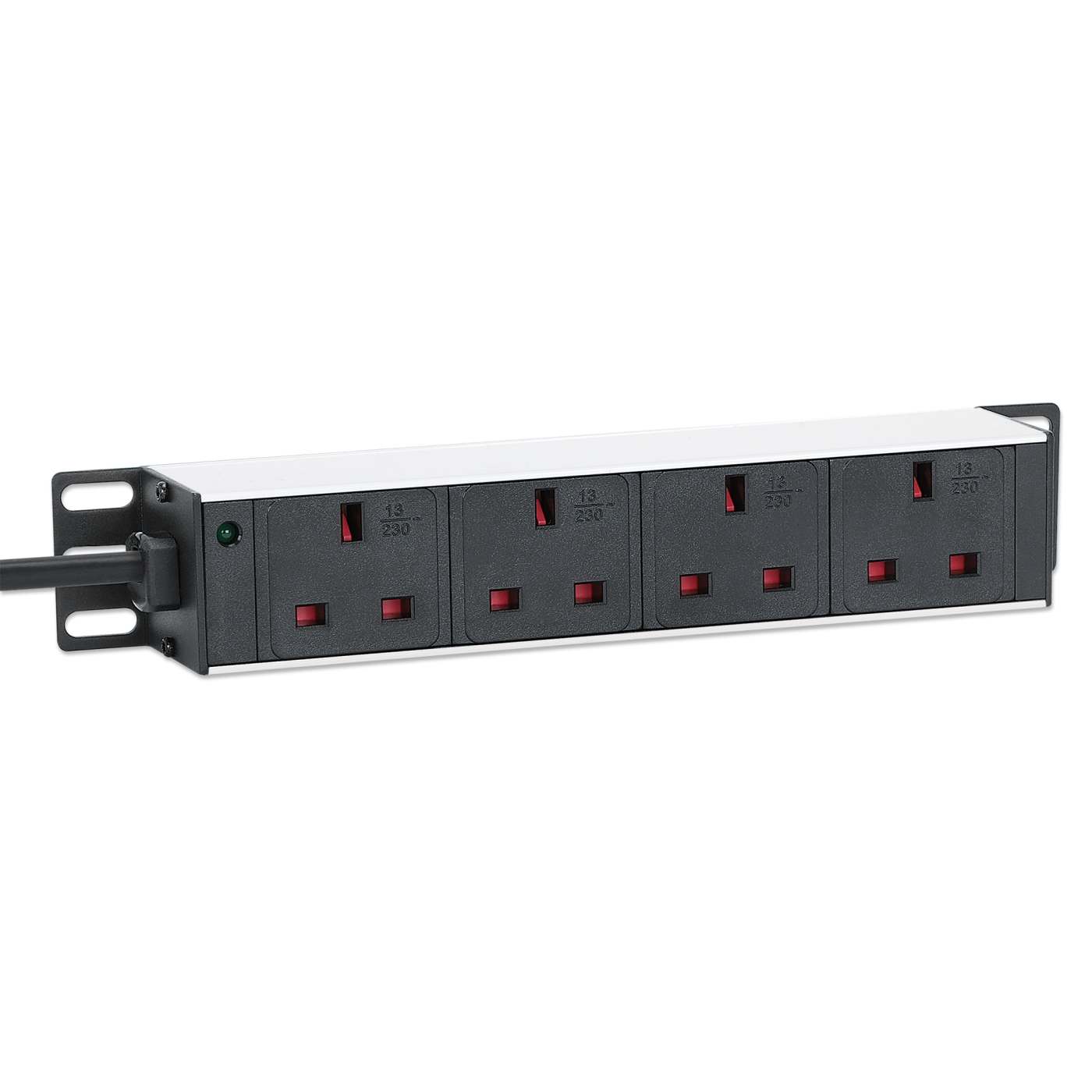 10" 1U Rack Mount 4-Output Power Distribution Unit (PDU) Image 3