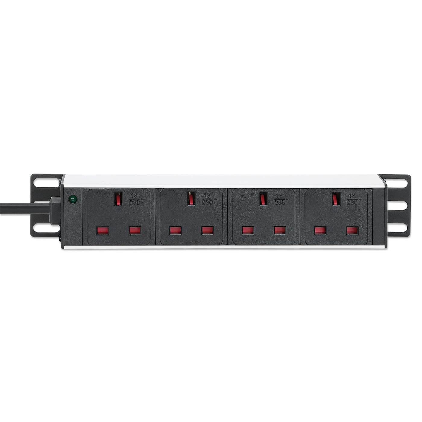 10" 1U Rack Mount 4-Output Power Distribution Unit (PDU) Image 4