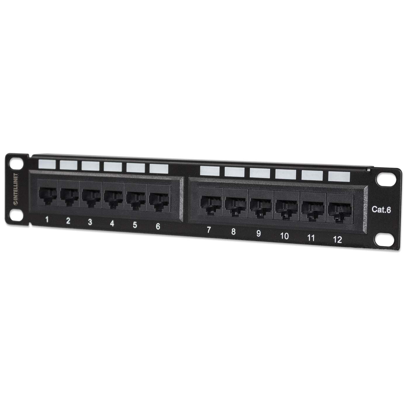 10" Cat6 Patch Panel Image 1