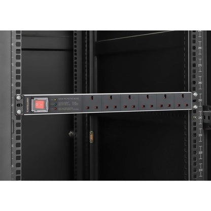 19" 1U Rack Mount 6-Output Power Distribution Unit (PDU) / Surge Protector Image 8