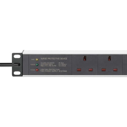 19" 1U Rack Mount 7-Output Power Distribution Unit (PDU) / Surge Protector Image 5