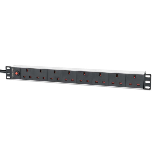 19" 1U Rack Mount 8-Output Power Distribution Unit (PDU) Image 1