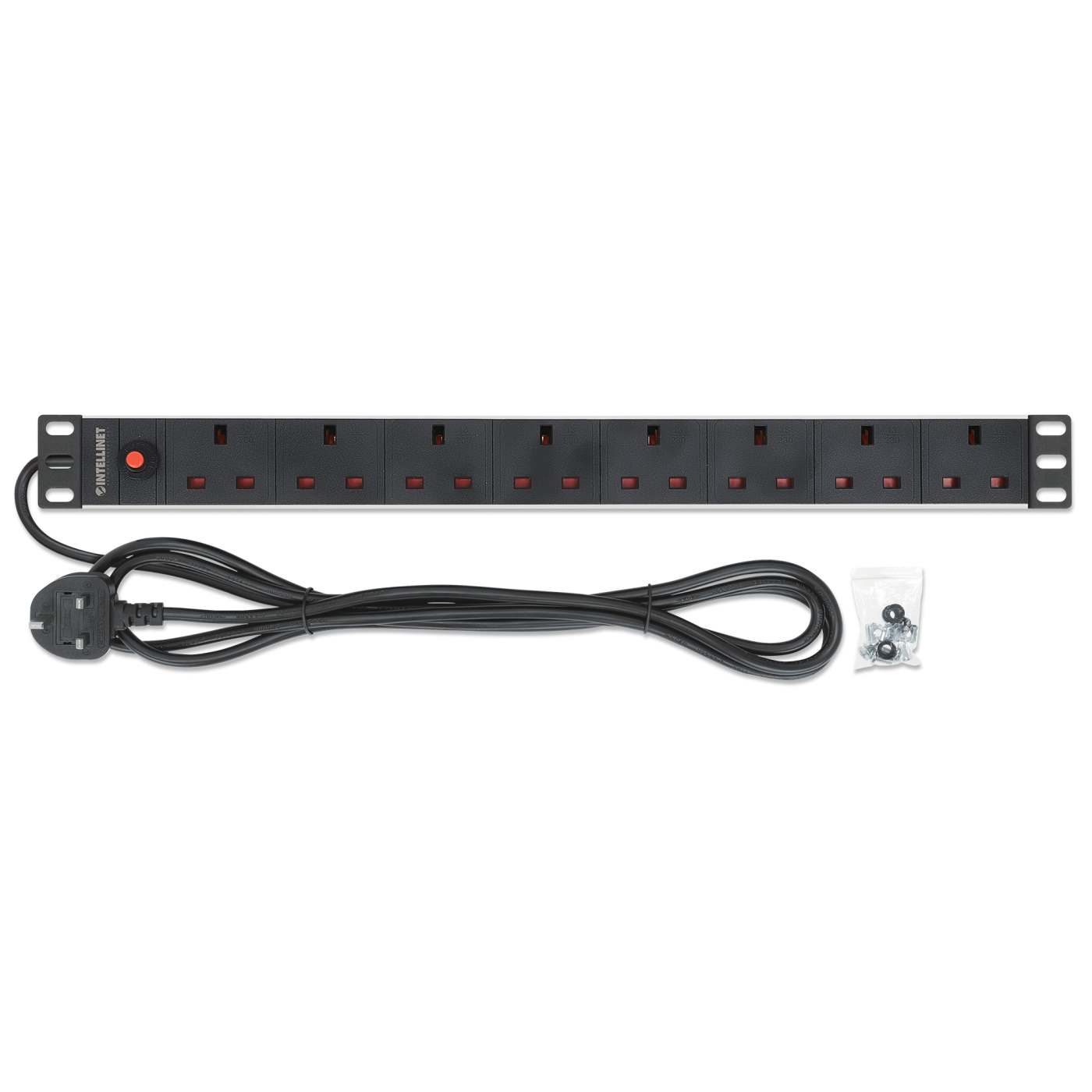 19" 1U Rack Mount 8-Output Power Distribution Unit (PDU) Image 5