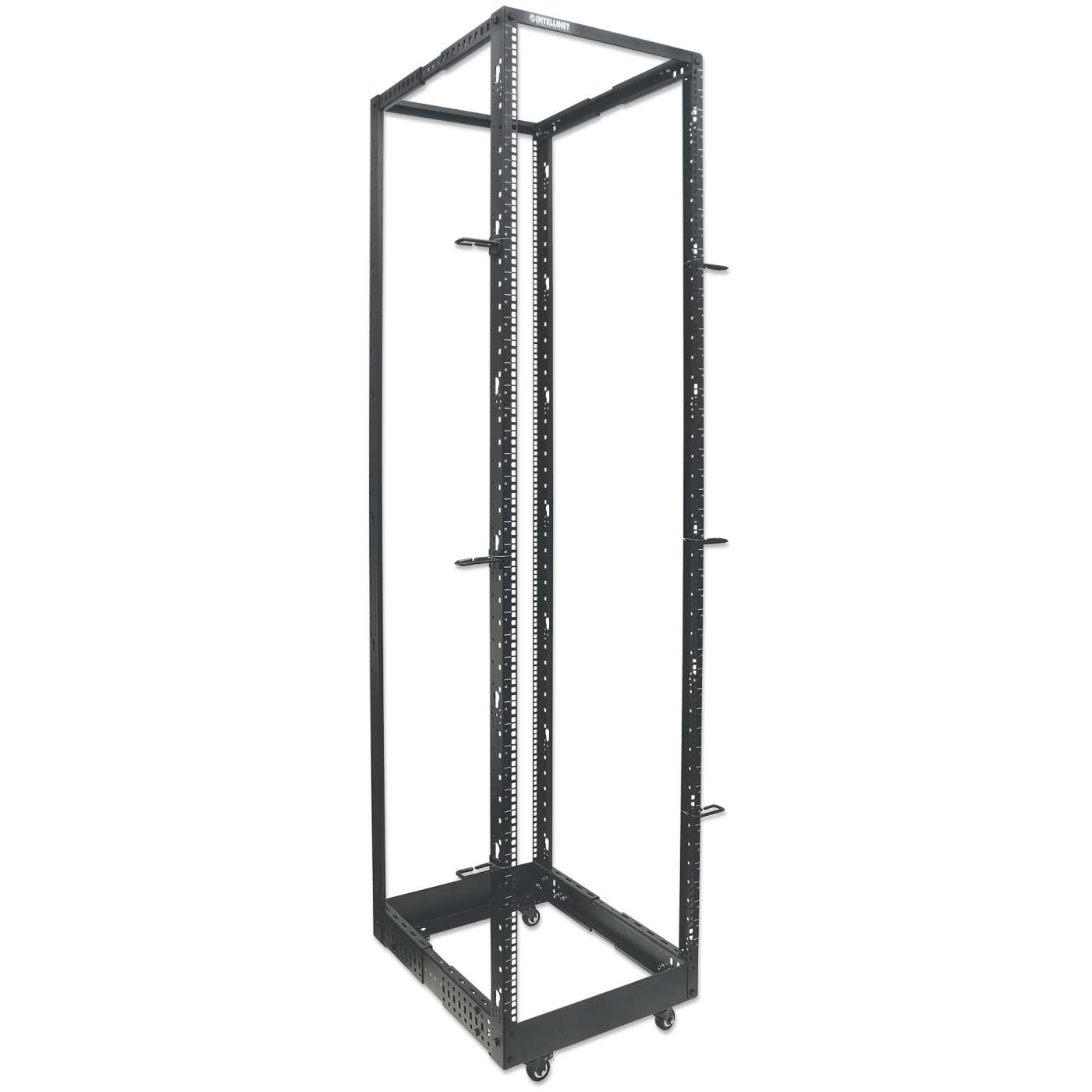 19" 4-Post Open Frame Rack, 45U Image 2