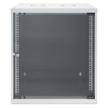 19" Basic Wall Mount Network Cabinet, 12U, 400 mm Depth, Gray Image 3