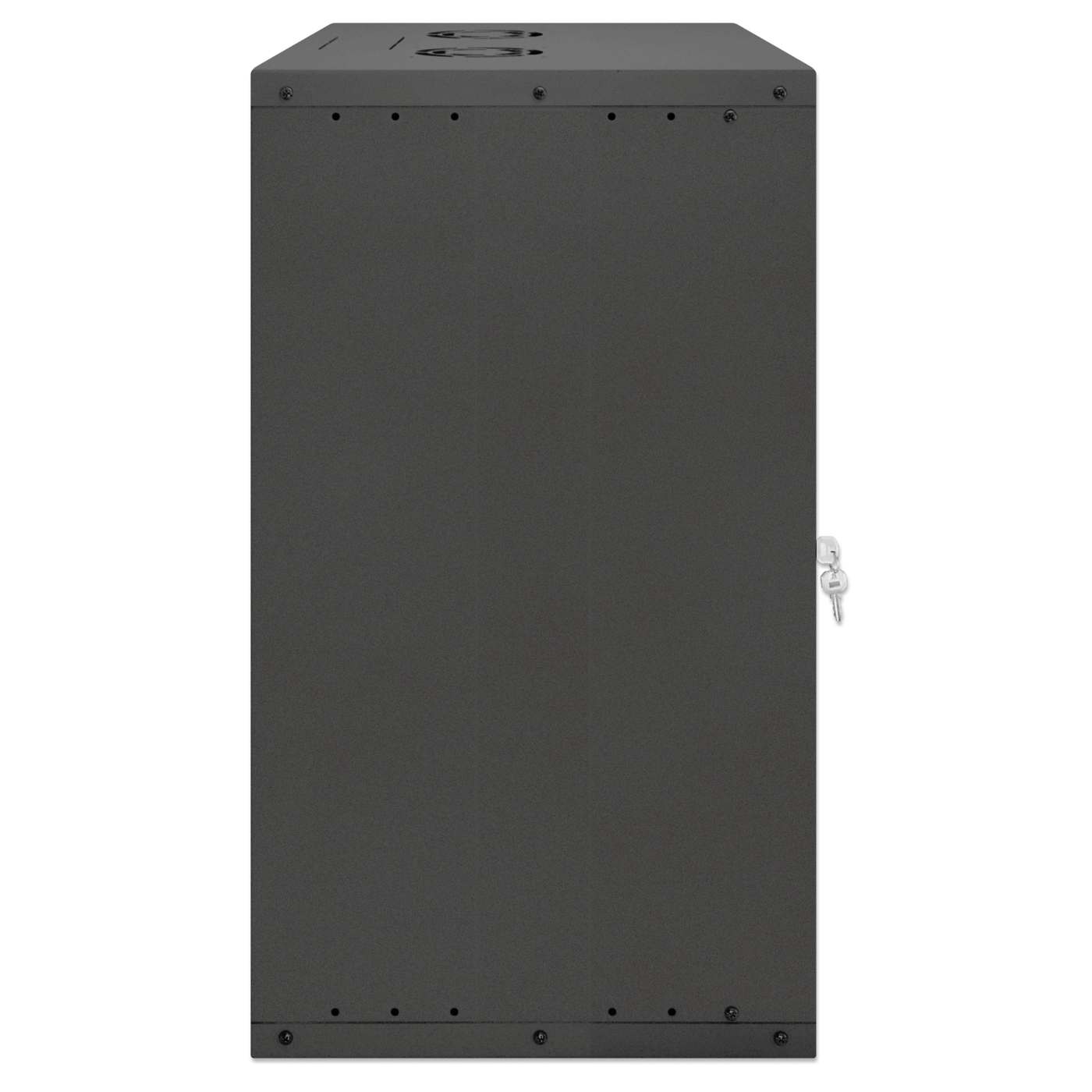 19" Basic Wall Mount Network Cabinet, 15U, 400 mm Depth, Black Image 5