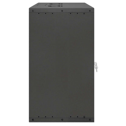 19" Basic Wall Mount Network Cabinet, 15U, 400 mm Depth, Black Image 5