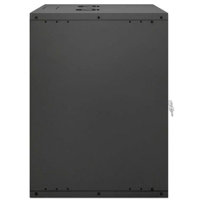 19" Basic Wall Mount Network Cabinet, 15U, 560 mm Depth, Black Image 5
