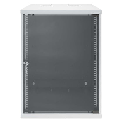 19" Basic Wall Mount Network Cabinet, 15U, 560 mm Depth, Gray Image 3