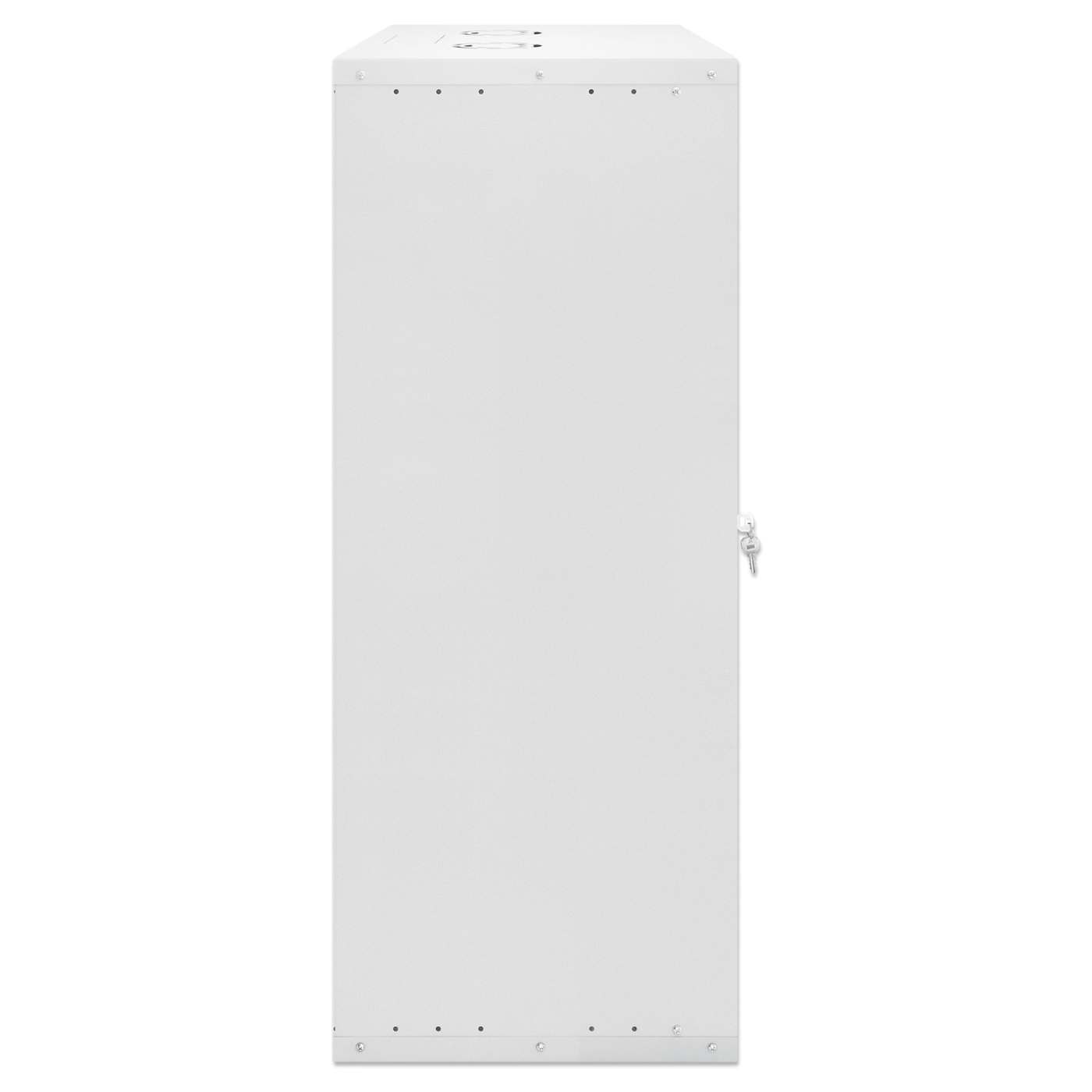 19" Basic Wall Mount Network Cabinet, 20U, 400 mm Depth, Gray Image 5