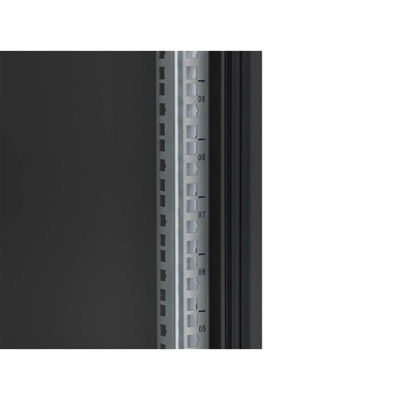 19" Basic Wall Mount Network Cabinet, 20U, 560 mm Depth, Black Image 7