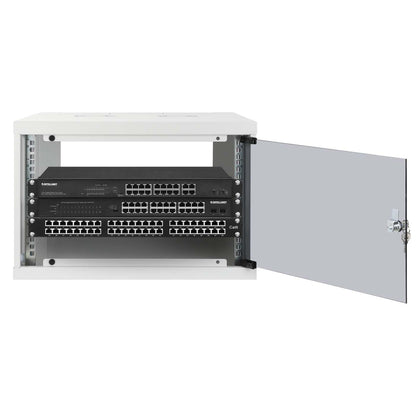 19" Basic Wallmount Cabinet, 6U, 560 mm Depth, Gray Image 4