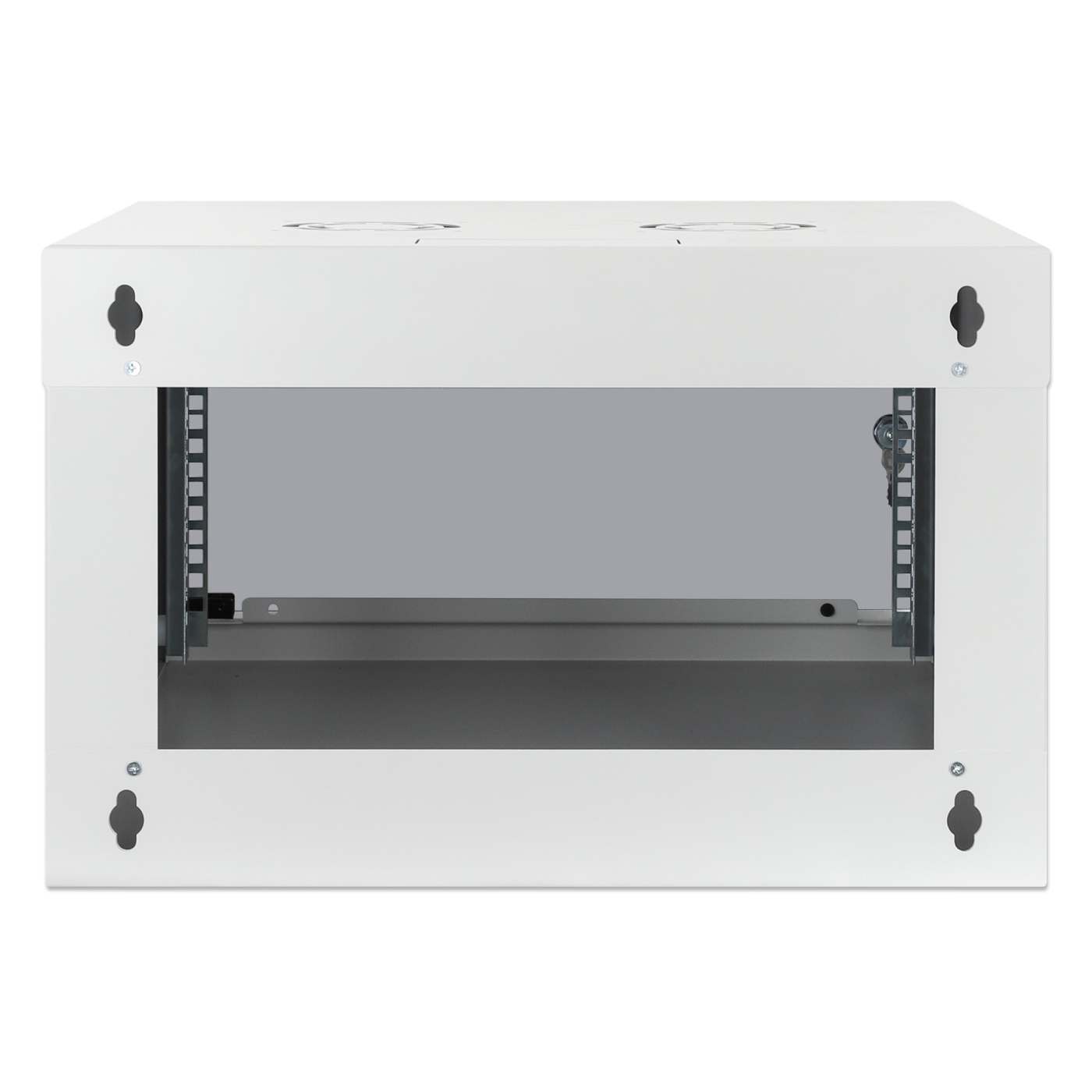 19" Basic Wallmount Cabinet, 6U, 560 mm Depth, Gray Image 6