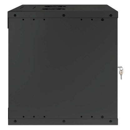 19" Basic Wallmount Cabinet, 9U, 400 mm Depth, Black Image 5