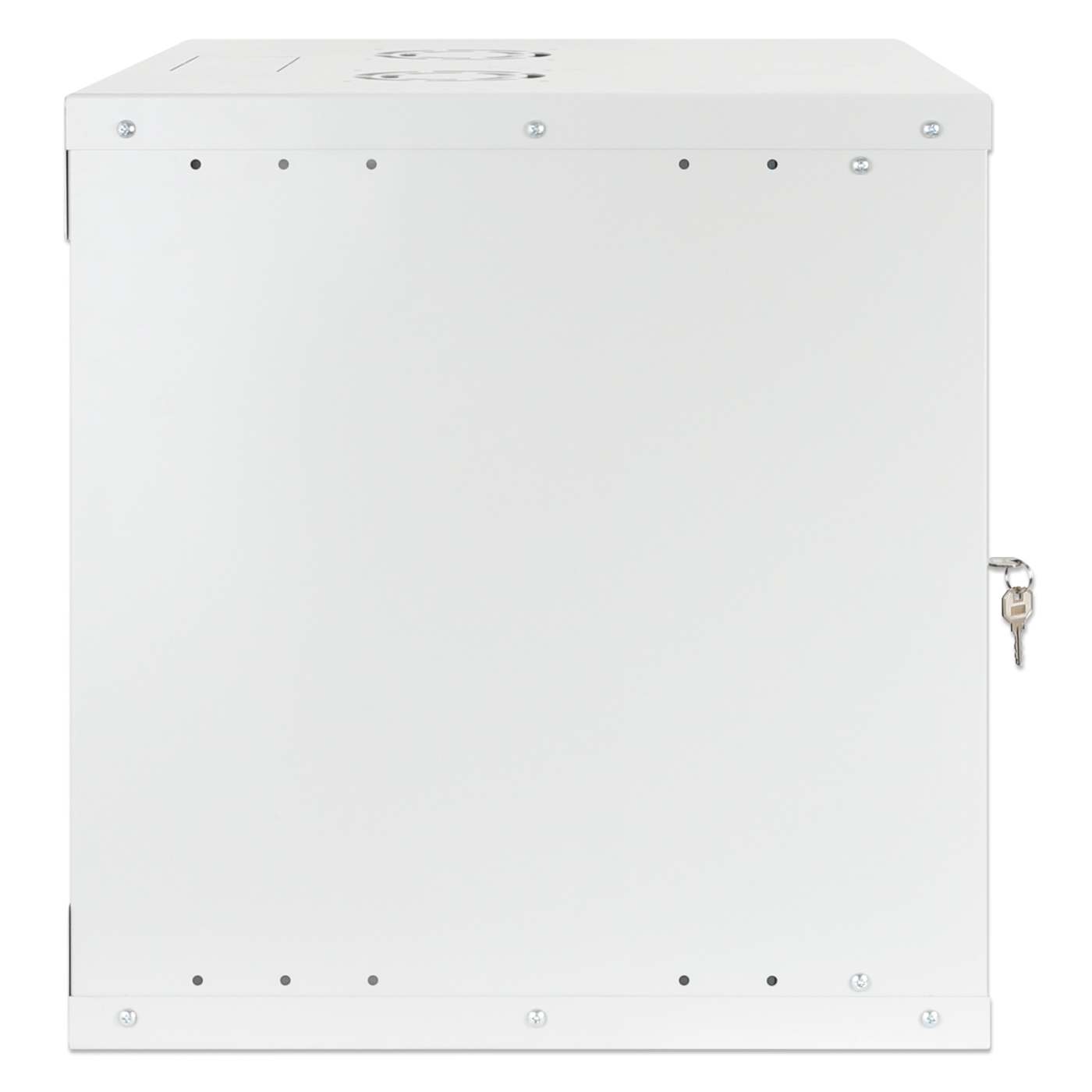19" Basic Wallmount Cabinet, 9U, 400 mm Depth, Gray Image 5