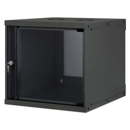 19" Basic Wallmount Cabinet, 9U, 560 mm Depth, Black Image 1