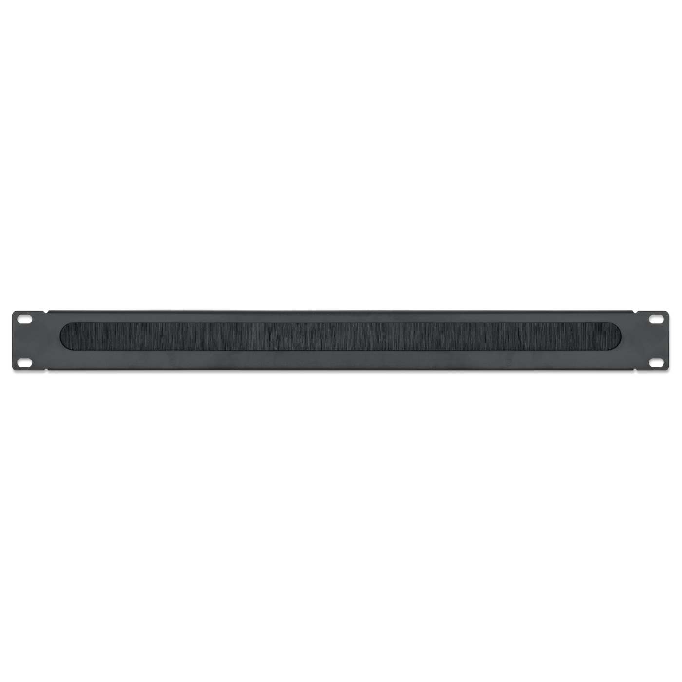 19" Cable Entry Panel, 1U, Black Image 3