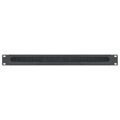 19" Cable Entry Panel, 1U, Black Image 3