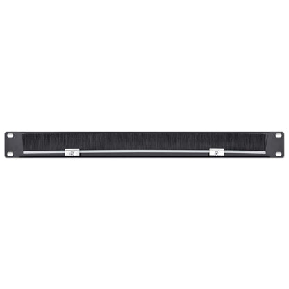 19" Cable Entry Panel, 1U, Black Image 4