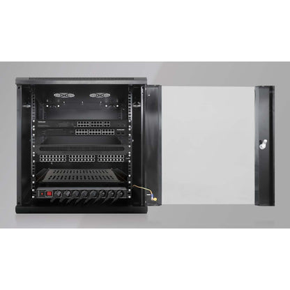 19" Cable Entry Panel, 1U, Black Image 6