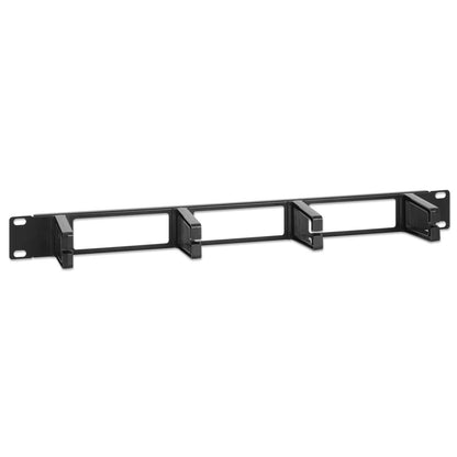 19" Cable Management Panel, 1U, Black Image 2