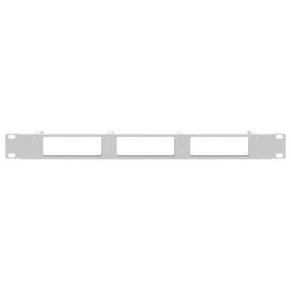 19" Cable Management Panel, 1U, Gray Image 4