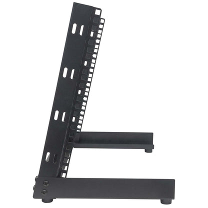 19" Desktop 2-Post Open Frame Network Rack, 8U Image 4