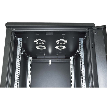 19" Network Cabinet, 22U, 800 (D) x 600 (W) x 1144 (H) mm, Black Image 6