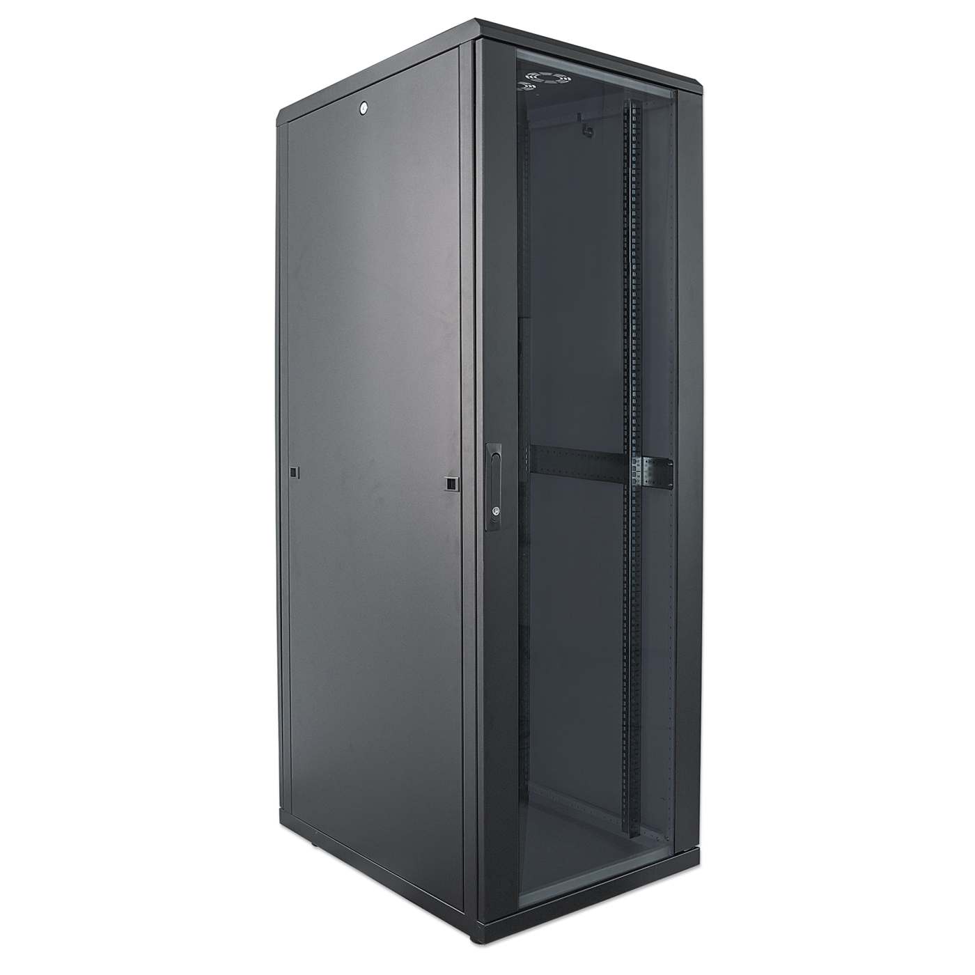 19" Network Cabinet, 26U, 600 (D) x 600 (W) x 1322 (H) mm, Black Image 2