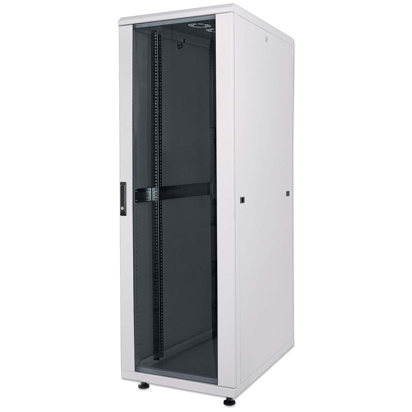 19" Network Cabinet, 26U, 600 (D) x 600 (W) x 1322 (H) mm, Gray Image 1