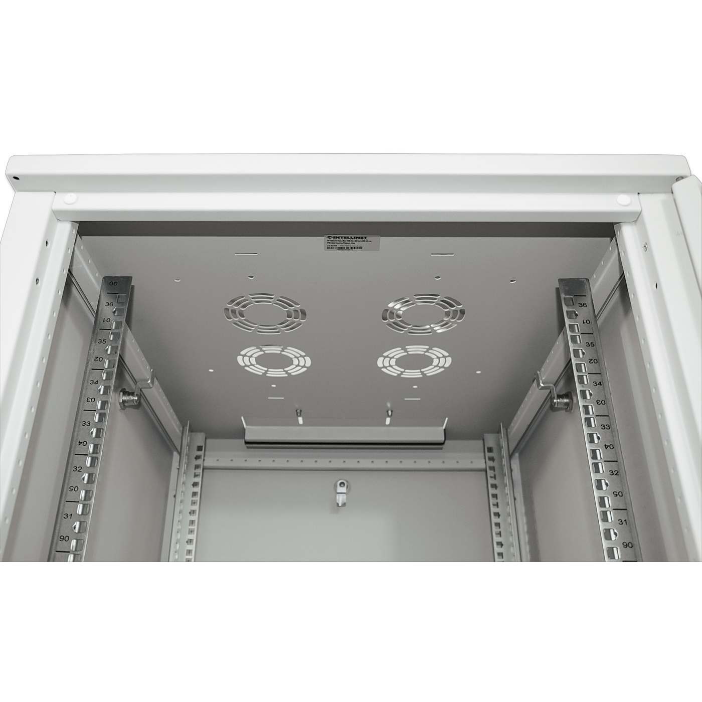19" Network Cabinet, 26U, 600 (D) x 600 (W) x 1322 (H) mm, Gray Image 6