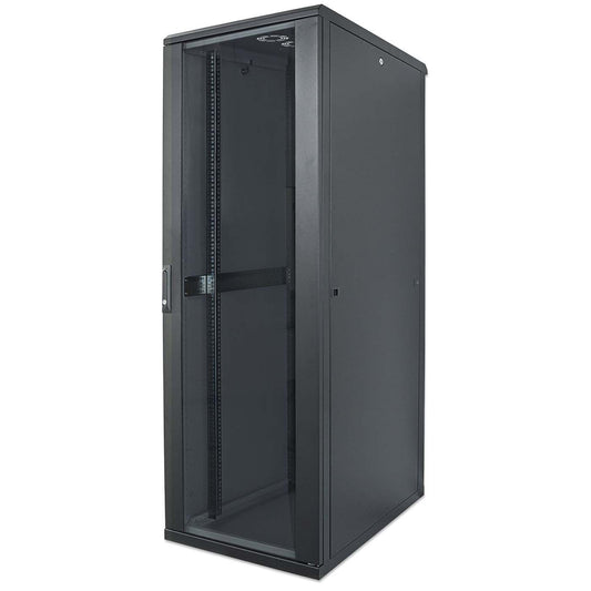 19" Network Cabinet, 36U, 600 (D) x 600 (W) x 1766 (H) mm, Black Image 1