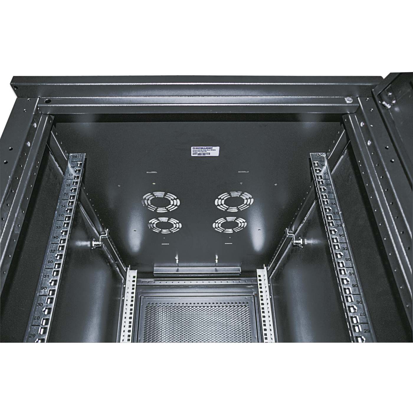 19" Server Cabinet, 36U, 1000 (D) x 600 (W) x 1766 (H) mm, Black Image 6