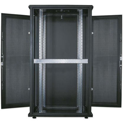 19" Server Cabinet, 42U, 1000 (D) x 600 (W) x 2033 (H) mm, Black Image 8