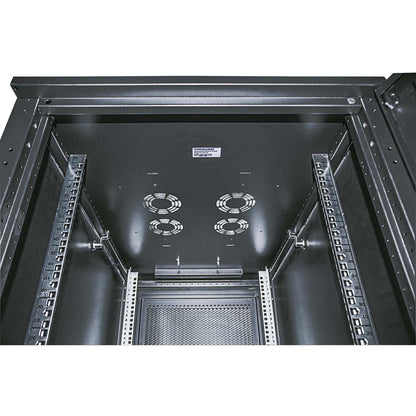19" Server Cabinet, 42U, 1000 (D) x 800 (W) x 2033 (H) mm, Black Image 6