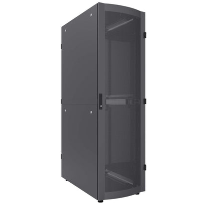 19" Server Cabinet, 42U, 1200 (D) x 600 (W) x 2057 (H) mm, Black Image 2