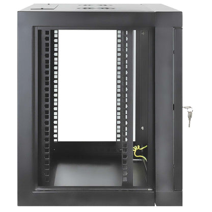 19" Toolless Wall Mount Network Cabinet, 9U, 450 mm (17.7 in.) Depth, Black Image 7