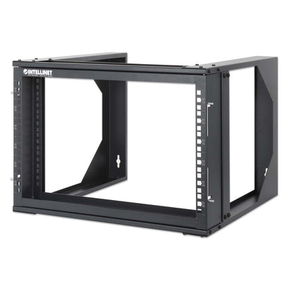 19" Wall Mount 2-Post Open Frame Network Rack, 6U Image 1