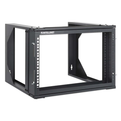 19" Wall Mount 2-Post Open Frame Network Rack, 6U Image 2