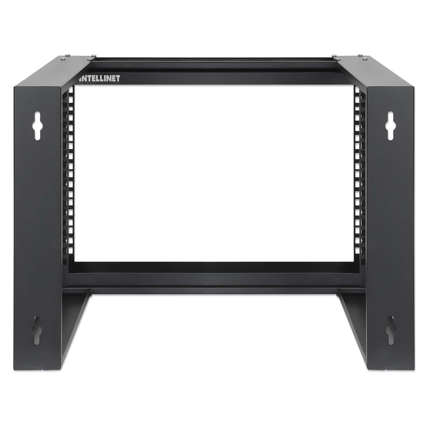 19" Wall Mount 2-Post Open Frame Network Rack, 6U Image 5
