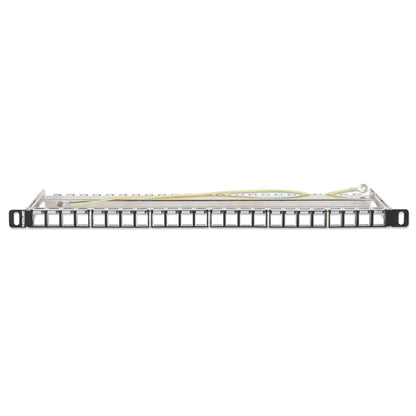 24-Port Shielded Blank Patch Panel, 0.5U Image 3